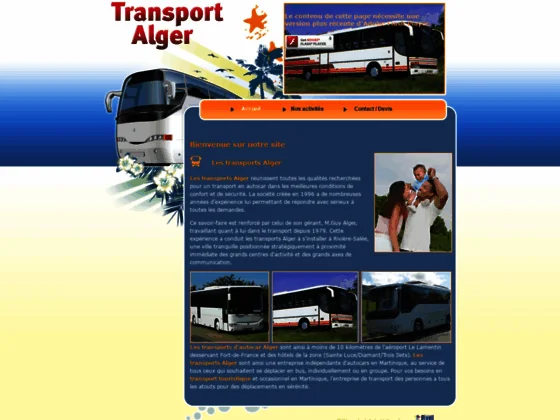 Transport privé Martinique