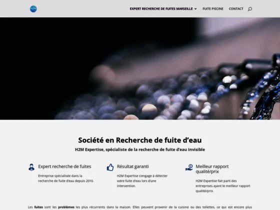 H2M Expertise, entreprise de détection de fuite à Marseille et ses alentours