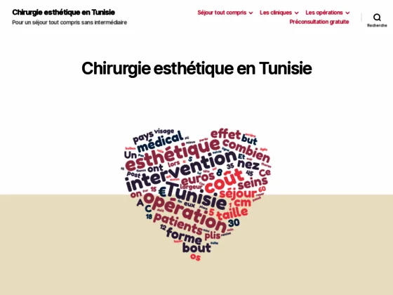 Chirurgie plastique en Tunisie pas cher