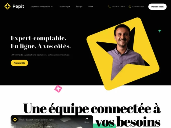 Pepit, cabinet d'expertise comptable en ligne