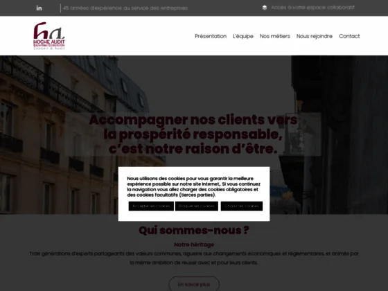 Cabinet d'experts-comptables : Hoche Audit