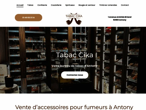 Magasin de confiserie à Antony - Tabac Cika