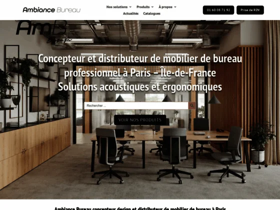 Chaise de bureau paris