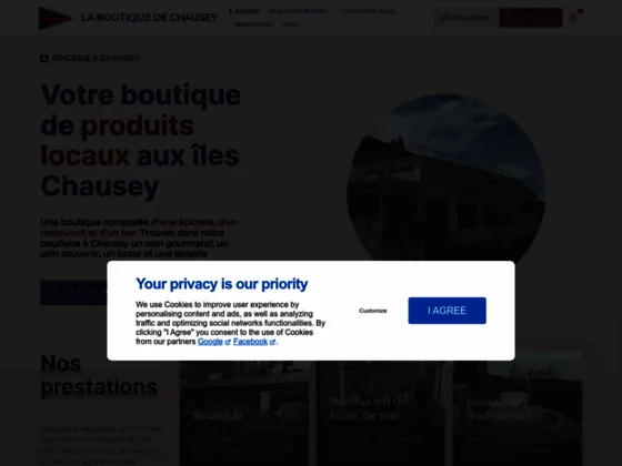 La boutique de chausey