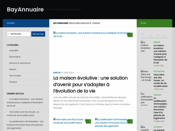 BayAnnuaire - Magazine tiny houses