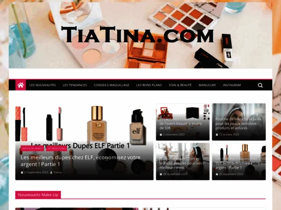 TiaTina, l'art du maquillage !