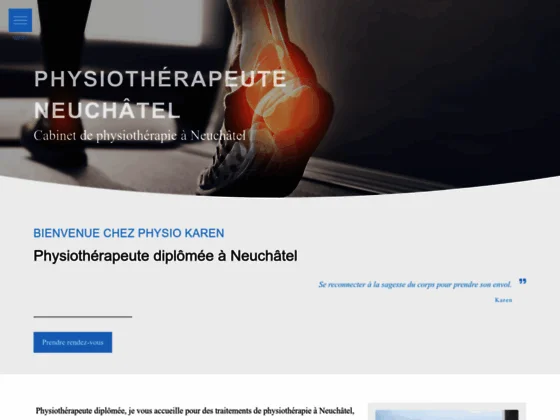 Karen Bernasconi, prestations de physiothérapie