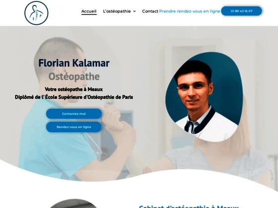 Ostéopathe à Meaux - Florian Kalamar 
