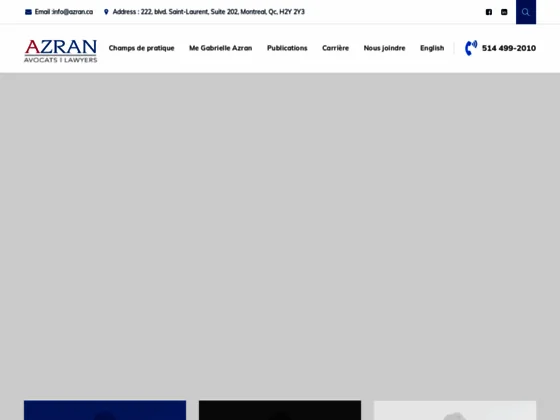 Azran Avocats, cabinet d'avocats multidisciplinaires à Montréal