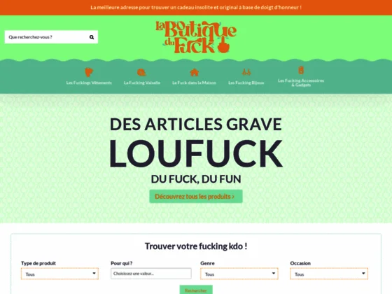 La boutique du fuck
