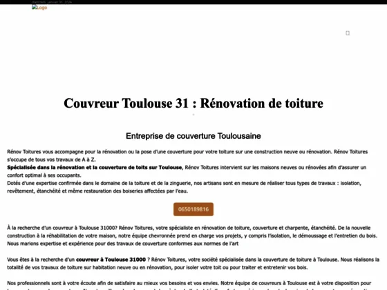 Entreprise de couverture à Toulouse