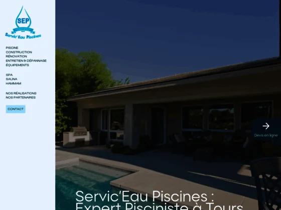 Votre artisan pisciniste à Tours