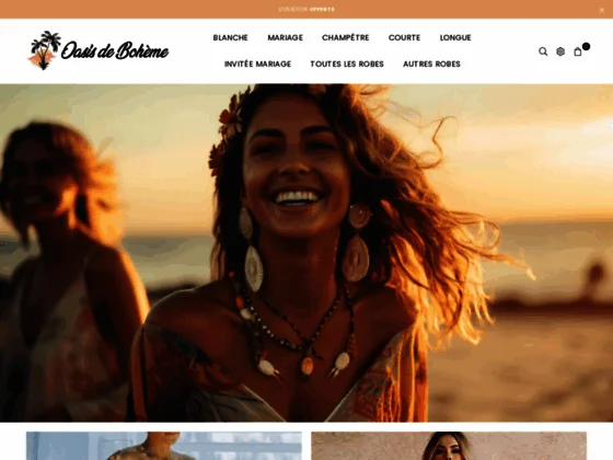 Oasis De Bohème : Votre Univers de Robes Bohèmes