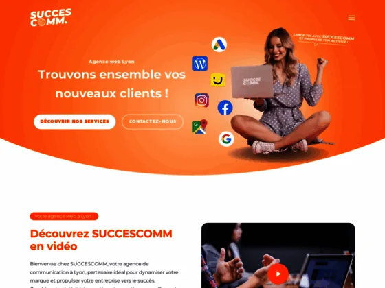 La création de site internet avec SuccesComm