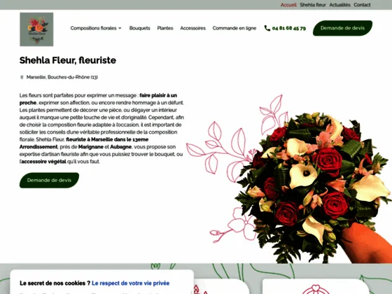 Fleuriste pour mariage à Marseille