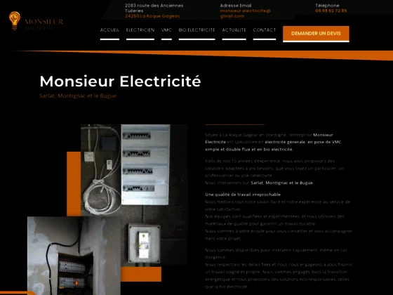 Installateur VMC Sarlat, Montignac, Le Bugue