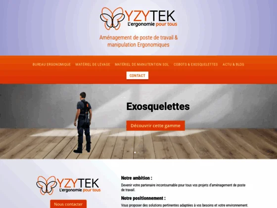 Yzytek, un spécial partenaire d’aménagement de postes de travail
