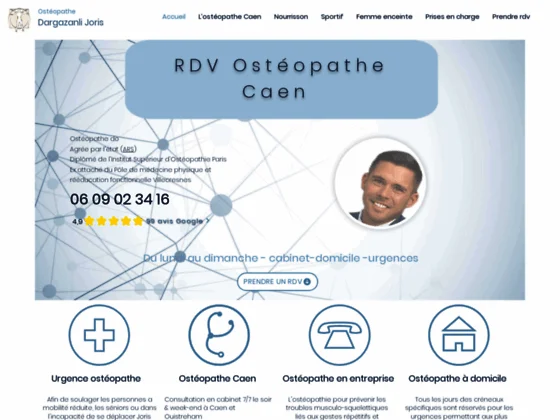 Joris dargazanli ostéopathe