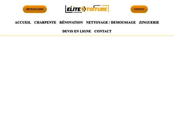 Entreprise de couverture Elite toiture