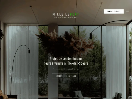 Condos a vendre ile des soeurs