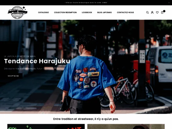 Japan Vibes | Vêtements streetwear japonais