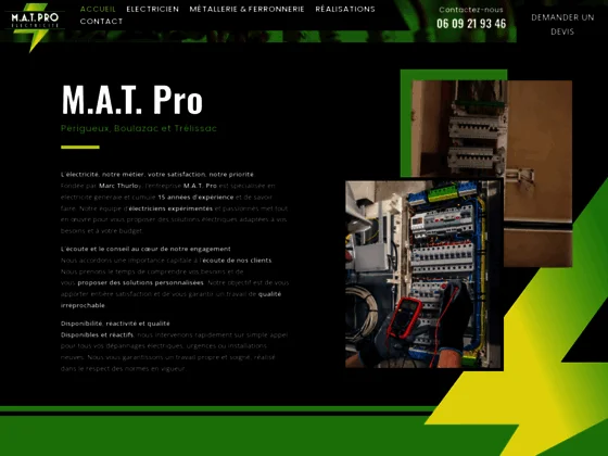 Électricien Périgueux