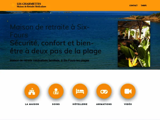 Maison de retraite médicalisée six fours - les charmettes