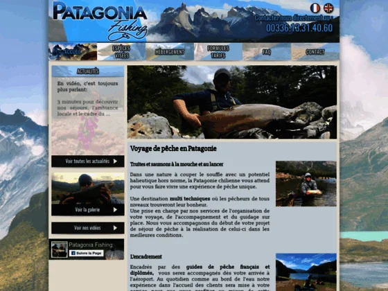 Pêche en Patagonie avec Fishing patagonia