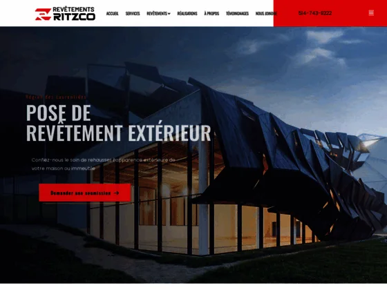 Ritzco: spécialisé en revêtements extérieurs depuis 15 ans