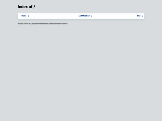 Entreprise de nettoyage