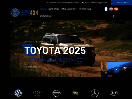 location 4x4 marrakech 