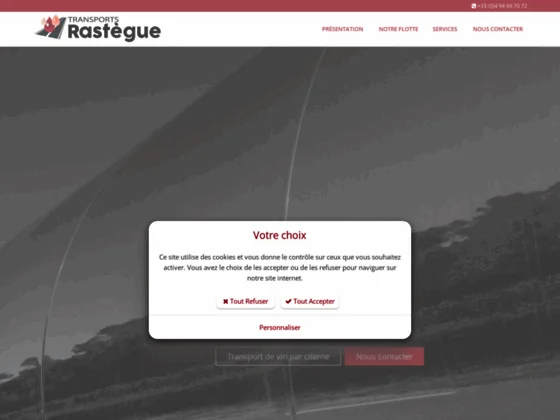  transport liquides vinicoles - transports rastegue