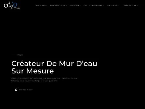 Odzo - Créateur de mur d'eau