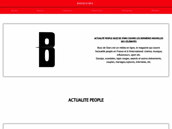 Buzz de Stars - Actualité people