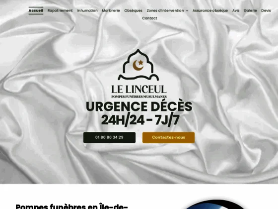 Pompes funèbres musulmanes en Il-de-France 