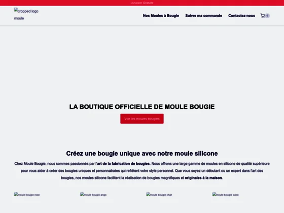 Large choix de Moules Bougies