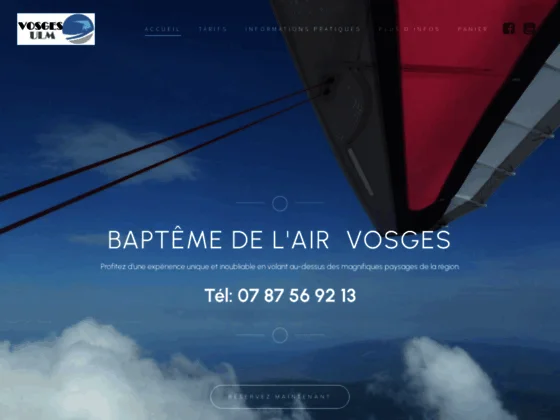 Baptême de l'air Vosges