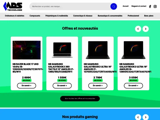 Vente matériel informatique Martinique