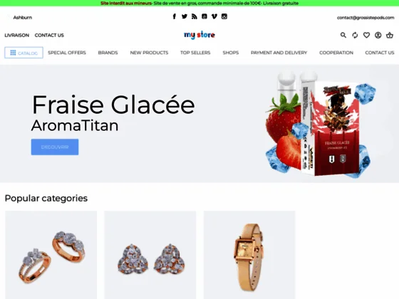 Grossiste Pods - Votre Fournisseur en Gros de Produits Vapotage.