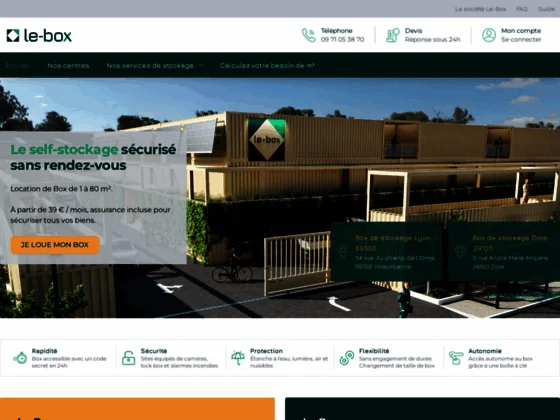Box stockage Lyon