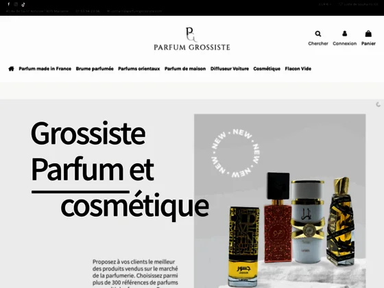 Boutique en ligne de parfums et cosmétiques