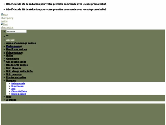 Mon Shampoing Solide