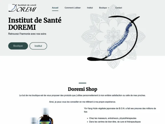 Institut Doremi, massages traditionnels