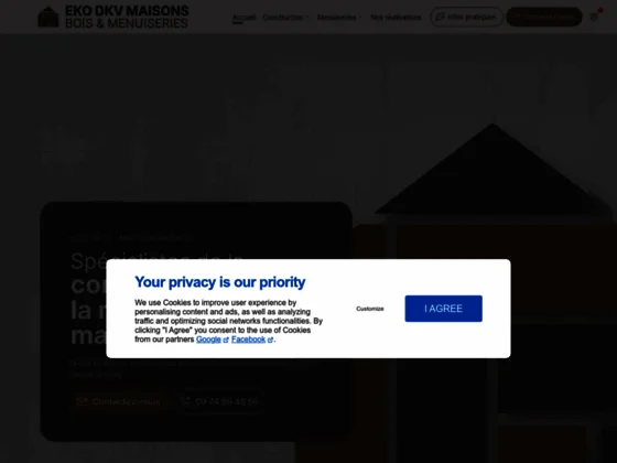Eko dkv maisons bois & menuiseries