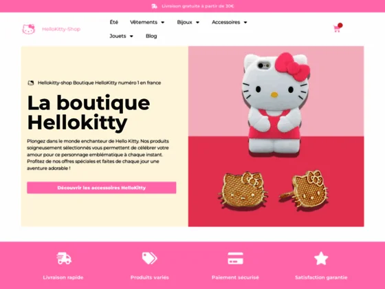 La boutique hello kitty faite par des fans pour des fans