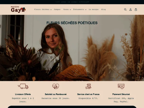 Mes fleurs séchées