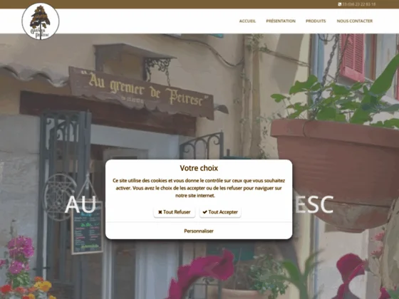 Magasin souvenir Belgentier - Au grenier de Peiresc