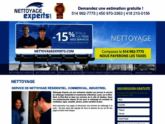 Votre entreprise de nettoyage à Montréal