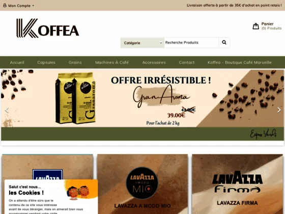 Café en grain Marseille - Koffea