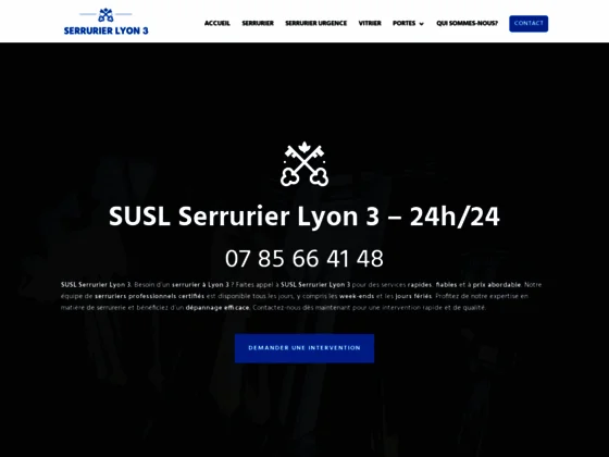 SUSL Serrurier Lyon 3